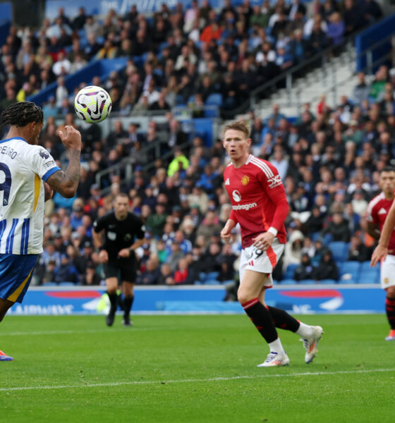 Pedro Strikes Late As Brighton Triumphs Over Manchester United