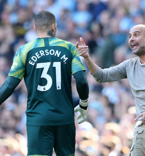 Pep Guardiola Puts An End To Ederson Moraes Transfer Speculation