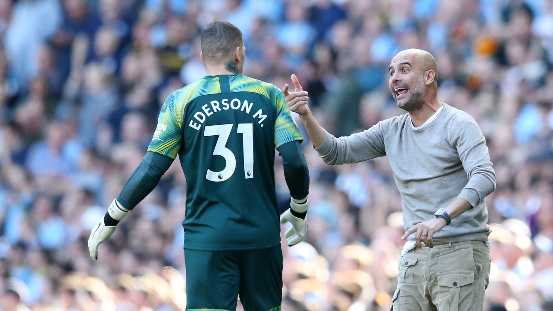 Pep Guardiola Puts An End To Ederson Moraes Transfer Speculation