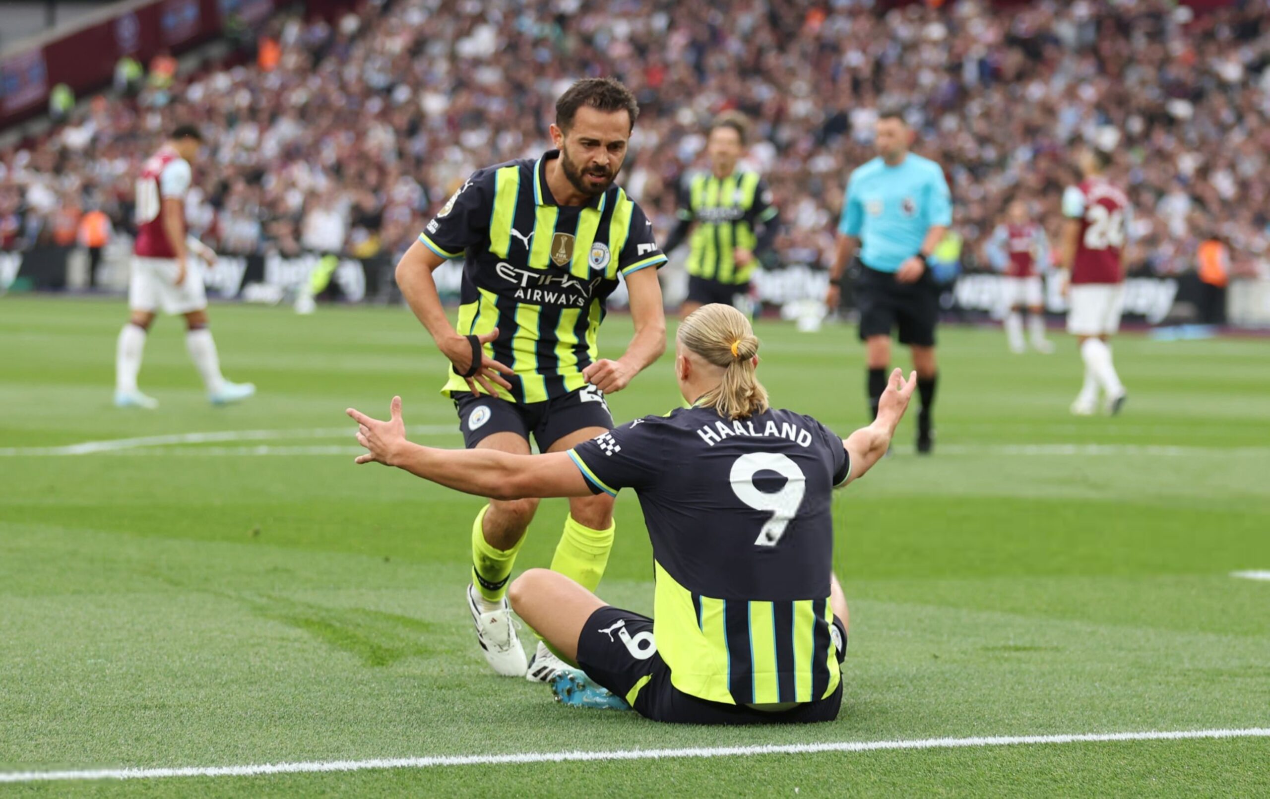 Erling Haaland's Hat-trick Secures Victory For Manchester City Against West Ham United