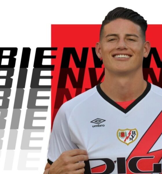 James Rodriguez Returns To Laliga With Rayo Vallecano