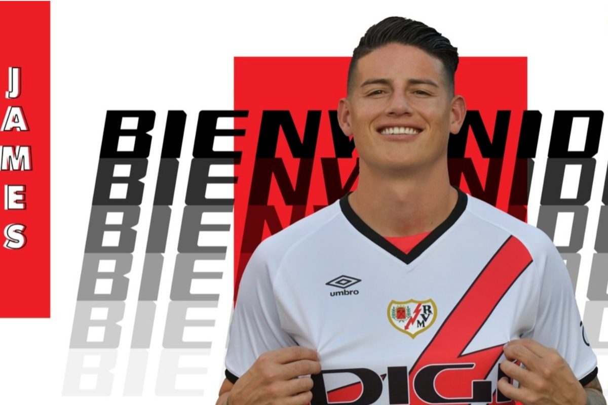 James Rodriguez Returns To Laliga With Rayo Vallecano