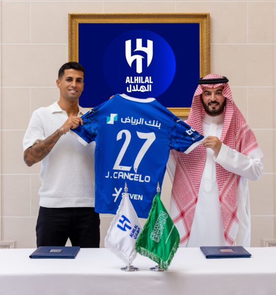 Manchester City's Joao Cancelo Completes Permanent Move To Al Hilal