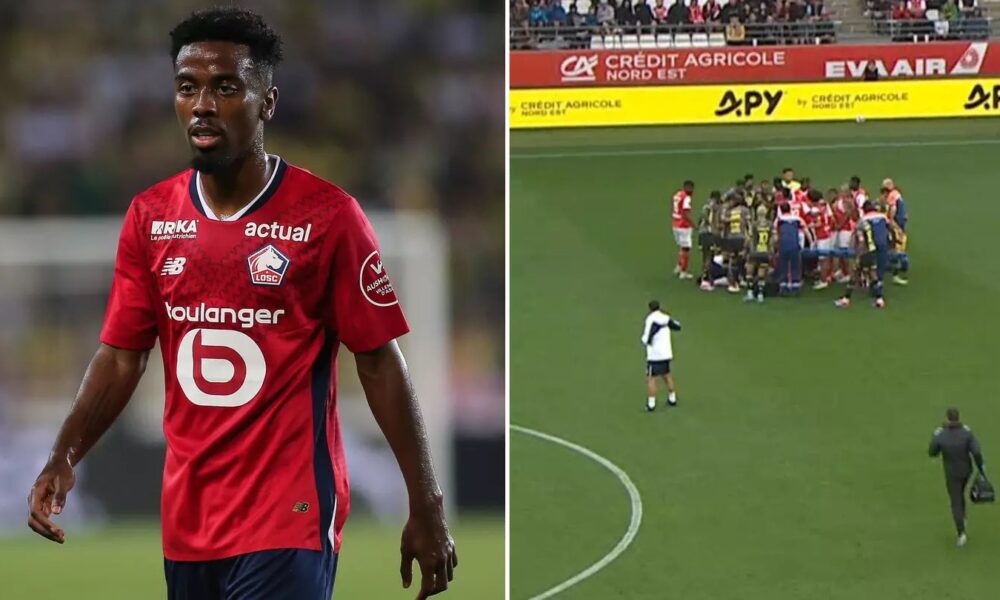 Lille's Angel Gomes Well In Hospital After Serious Head Injury - Says President Olivier Letang