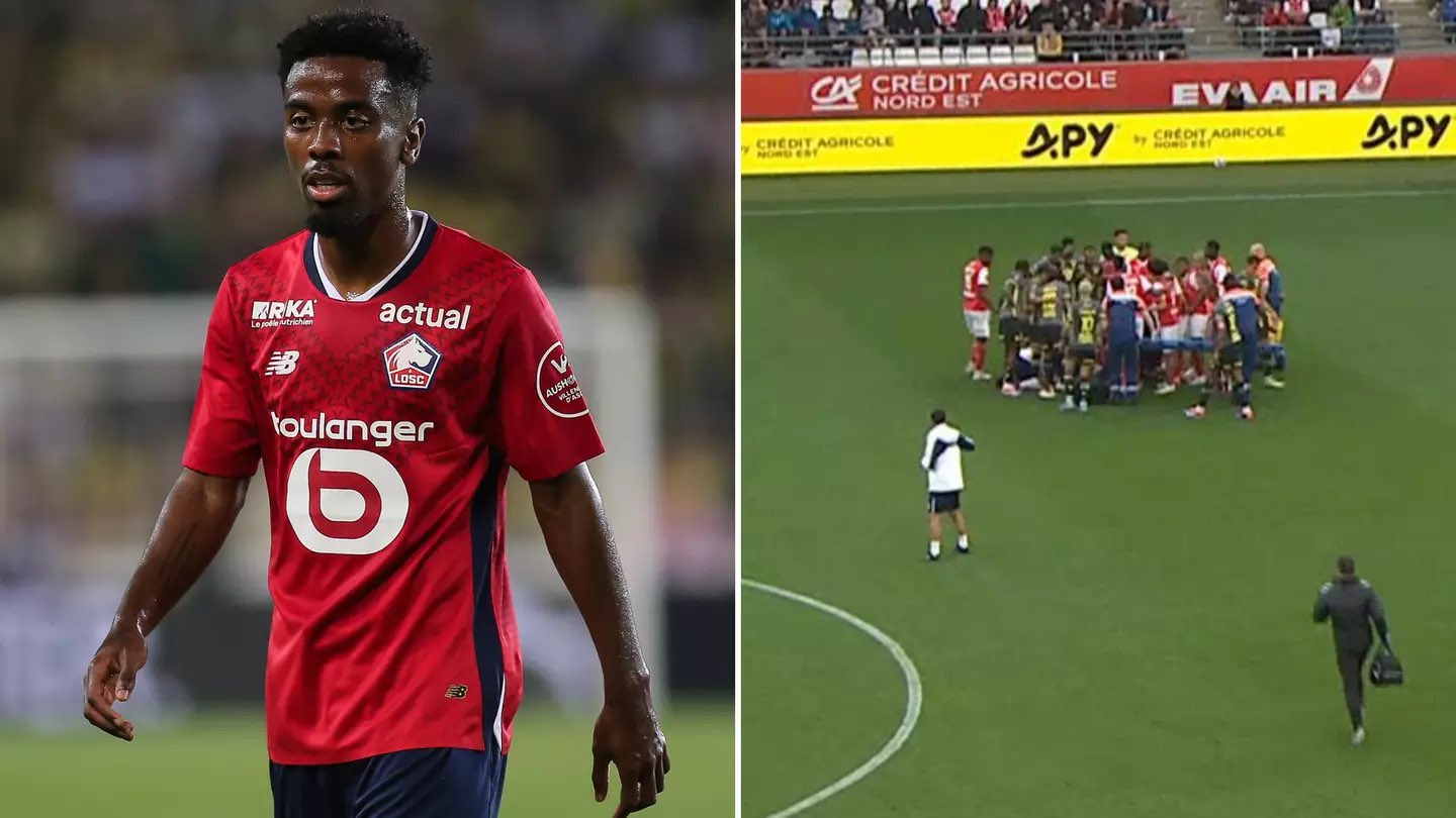 Lille's Angel Gomes Well In Hospital After Serious Head Injury - Says President Olivier Letang