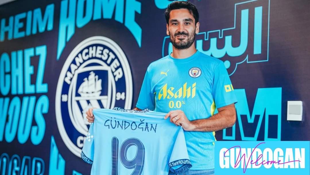 Manchester City Completes Re-Signing Of Ilkay Gundogan From Barcelona