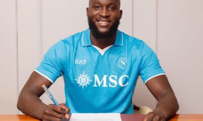 Napoli Confirm Signing Of Romelu Lukaku From Chelsea