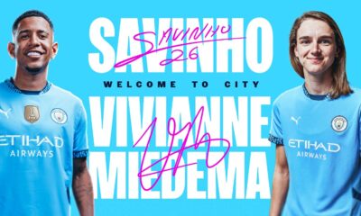 Manchester City New Signings Savinho And Miedema Excited By New Challenges