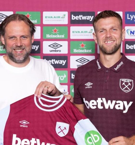 West Ham Completes Signing Of Niclas Fullkrug From Dortmund