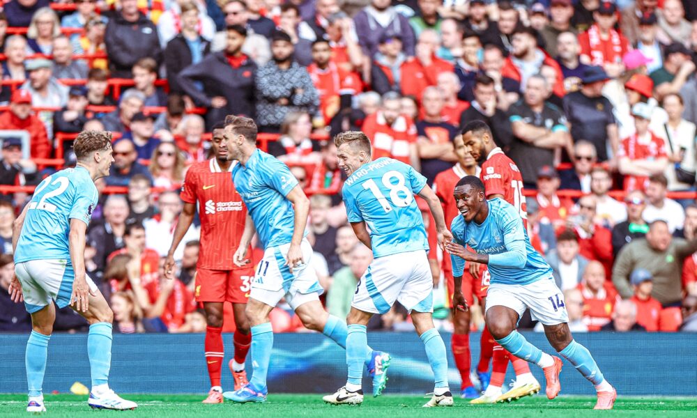 Nottingham Forest Silences Anfield As Liverpool Suffers First Loss