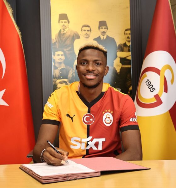 Galatasaray Confirms Signing Of Nigeria Striker Victor Osimhen From Napoli