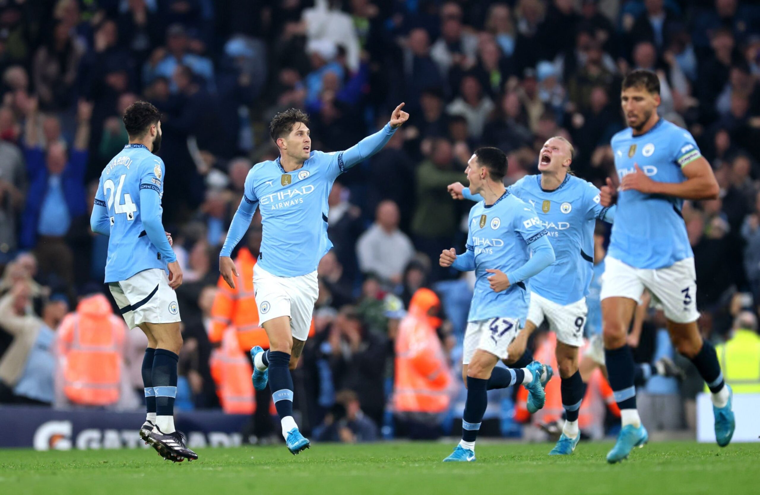 Manchester City Rescues Dramatic Draw Against Arsenal At Etihad Stadium