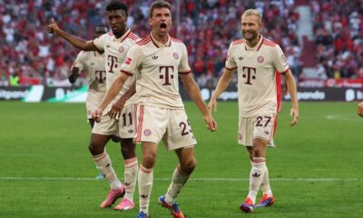 Kompany Praises Bayern's Thomas Muller After Breaking Record Against Freiburg