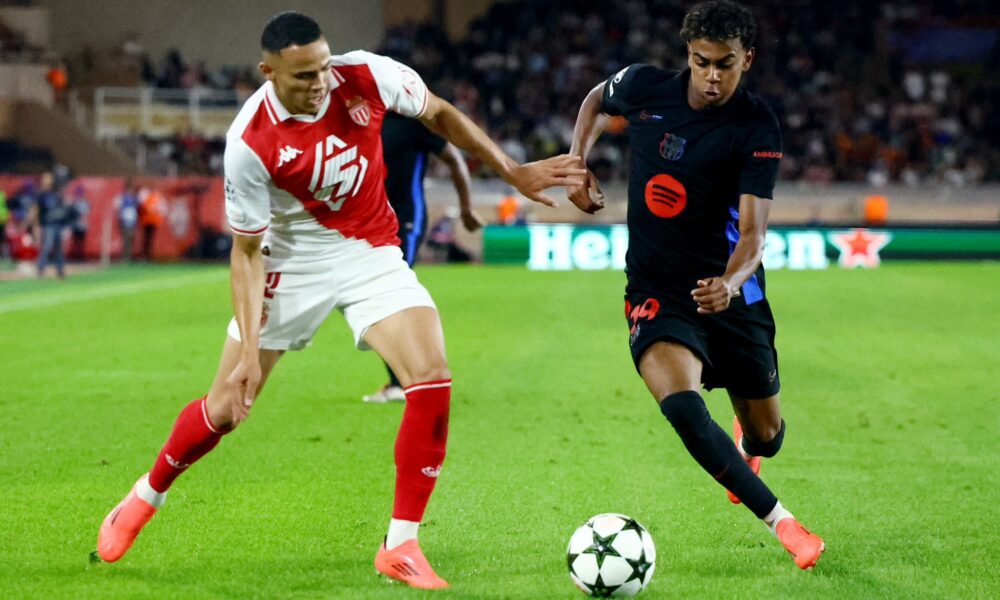 AS Monaco Triumphs Over Barcelona In Thrilling UEFA Champions League Opener