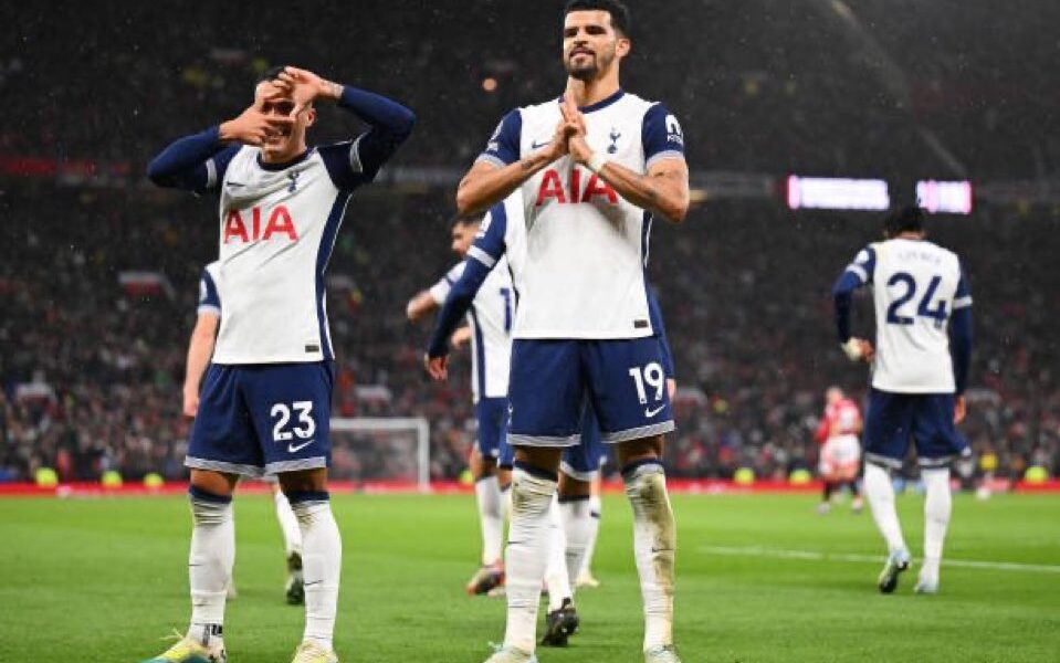 Tottenham Hotspur Triumphs Over Manchester United At Old Trafford