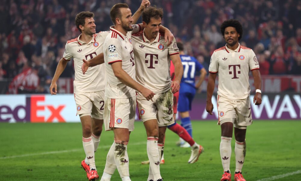 Harry Kane Shines As Bayern Munich Dismantles Dinamo Zagreb In UCL