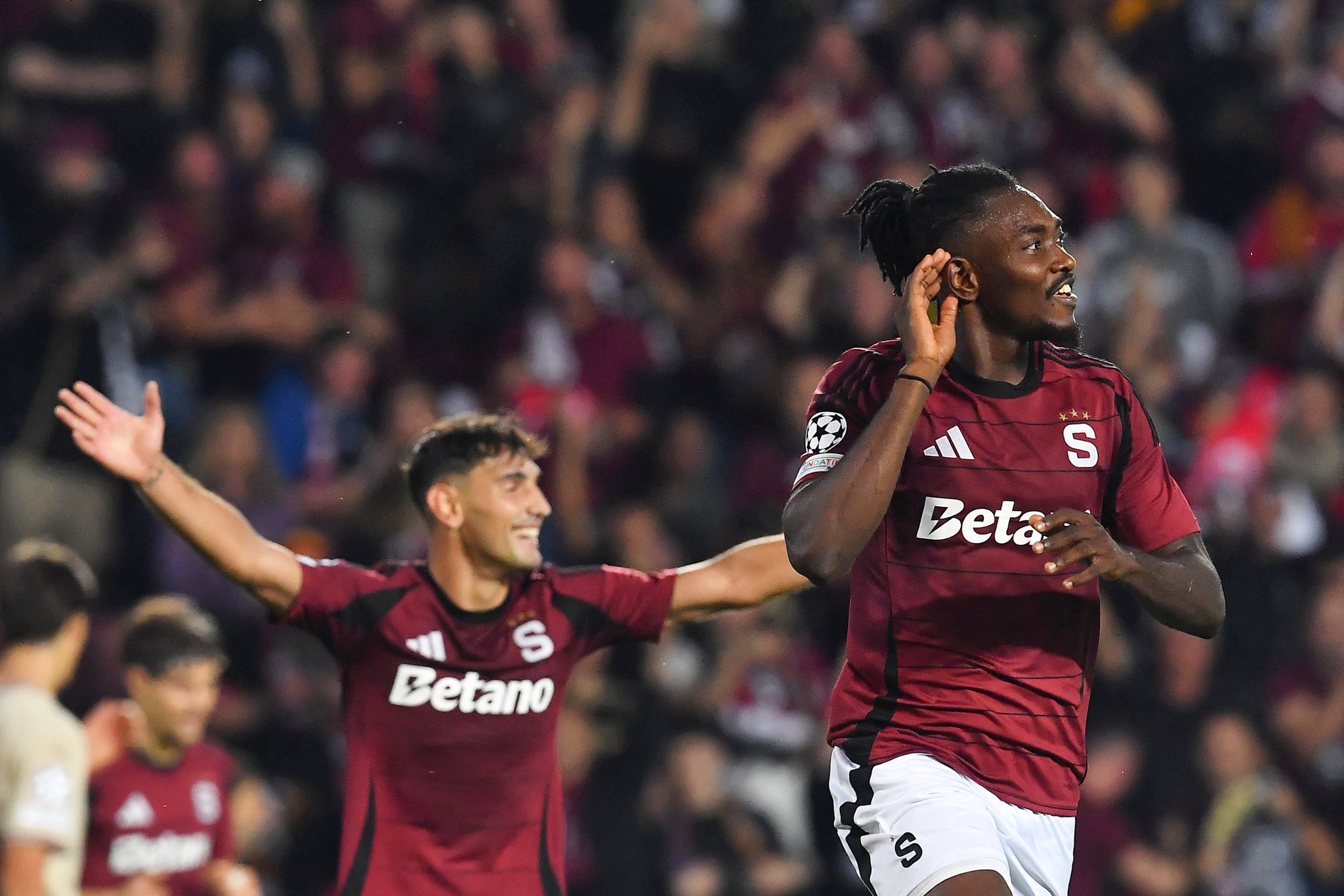 Nigerian Sparta Prague's Star Victor Olatunji Sets Champions League Record