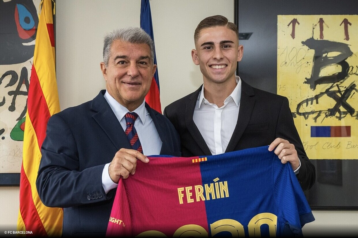 Fermin Lopez Signs New Long-Term Contract With Barcelona