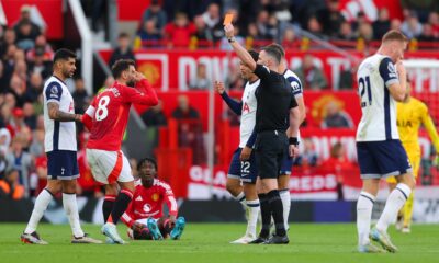 Premier League Makes Final Decision On Bruno Fernandes’ Controversial Red Card