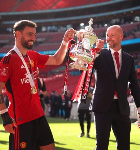 Bruno Fernandes Sends Message To Erik ten Hag After Manchester United Sacks Manager
