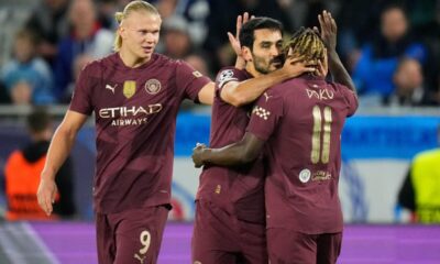 Manchester City Dominates Slovan Bratislava in UCL