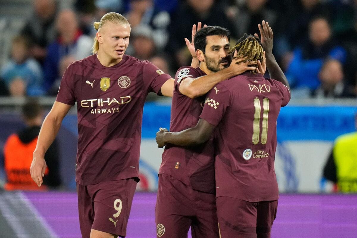 Manchester City Dominates Slovan Bratislava in UCL