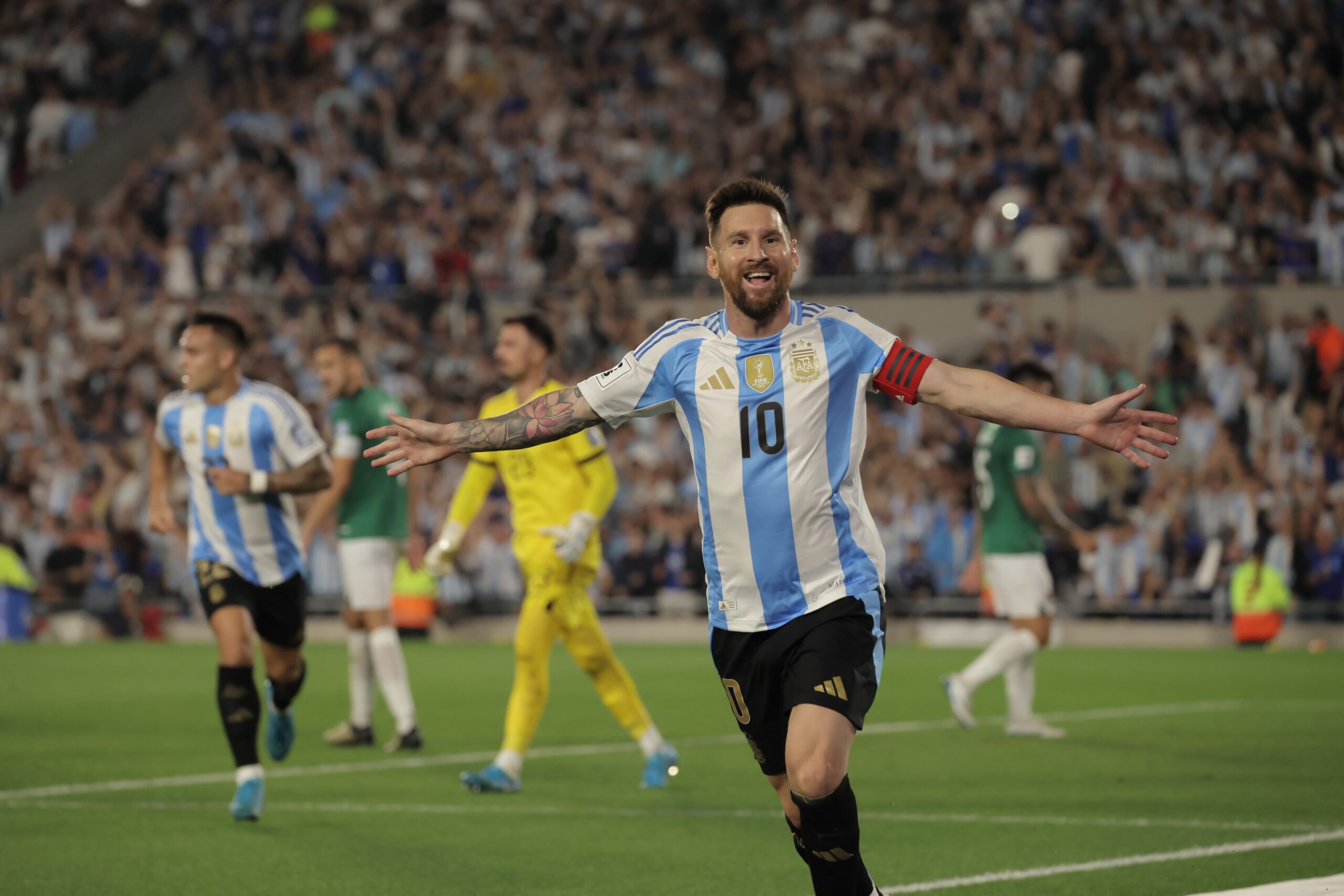 Messi Scores Hat Trick As Argentina Outclasses Bolivia In World Cup Qualifier