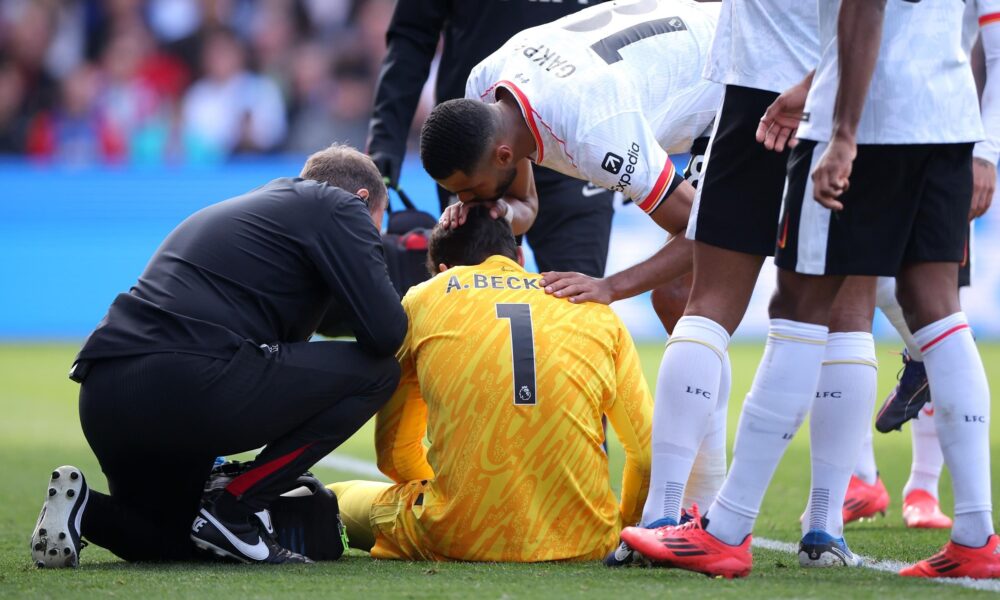 Liverpool Goalkeeper Alisson Out For Weeks With Hamstring Injury