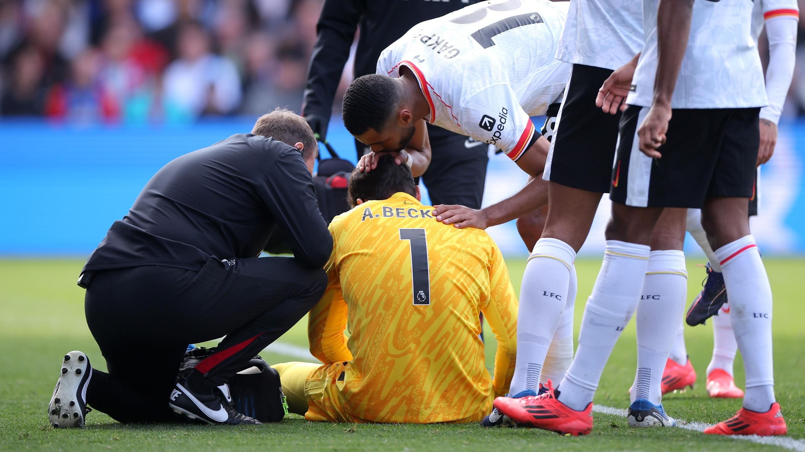 Liverpool Goalkeeper Alisson Out For Weeks With Hamstring Injury