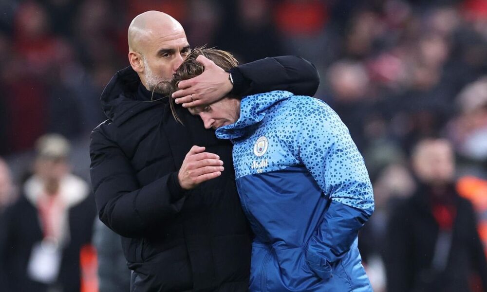 Recovering De Bruyne Won't Be Rushed Back - Says Pep Guardiola