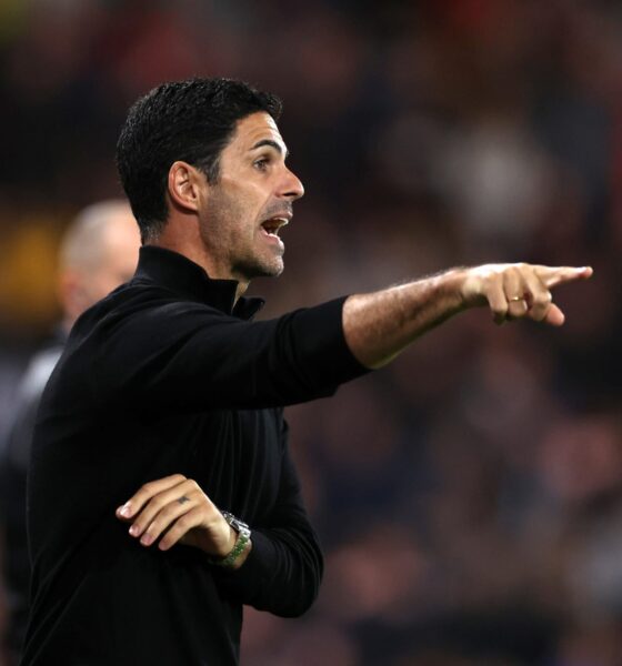 Arteta Urges Team To Channel Pain For Tomorrow's Match