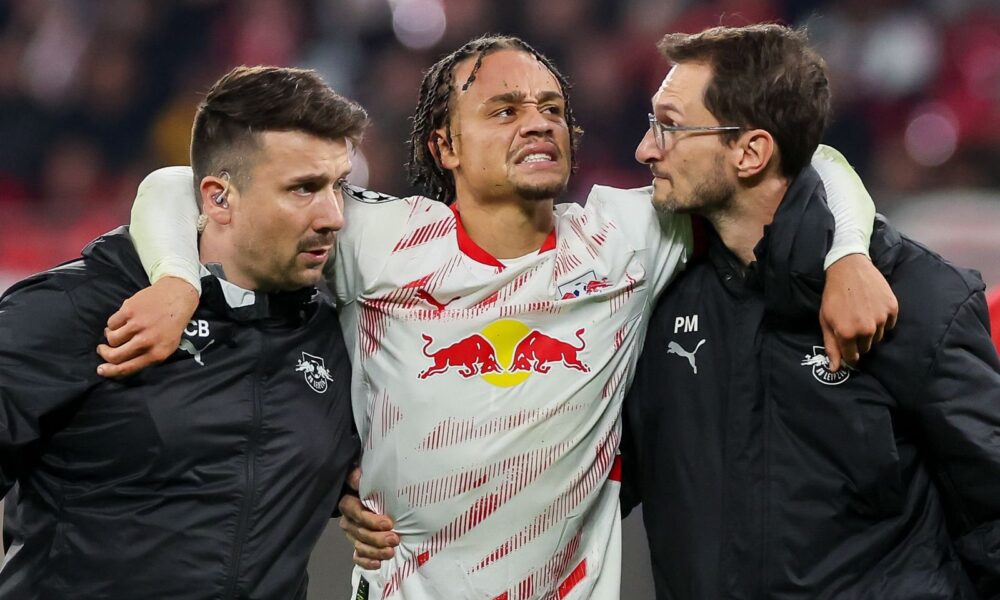 Leipzig's Xavi Simons Sidelined For Several Weeks Due To Injury