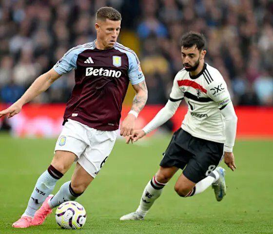 Manchester United Holds Aston Villa To Dull Draw At Villa Park