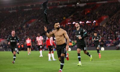 Salah Sparks Comeback Win Over Saints As Liverpool Go Clear At The Top