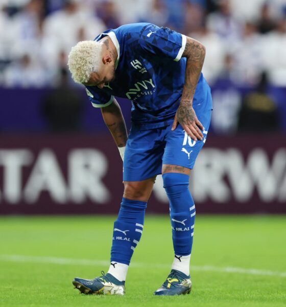 Neymar Goes Off Injured Again For Al-hilal After His Return From Injury