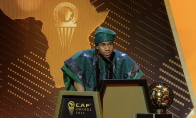 Ademola Lookman Wins 2024 CAF African Player Of The Year