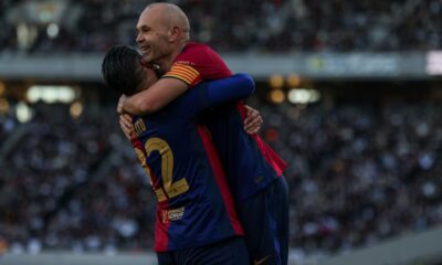 Barcelona Legend Iniesta Bids Farewell In Tokyo Exhibition Match