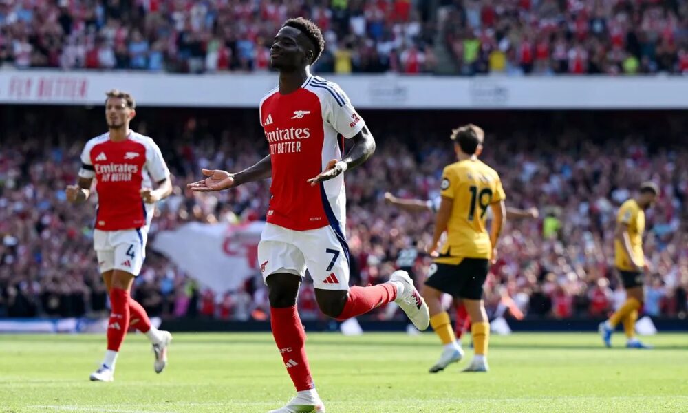 Arsenal Eyes Premier League Star As Saka Replacement