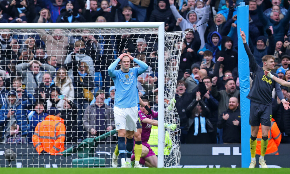 Manchester City’s Struggles Continues With Draw Against Everton