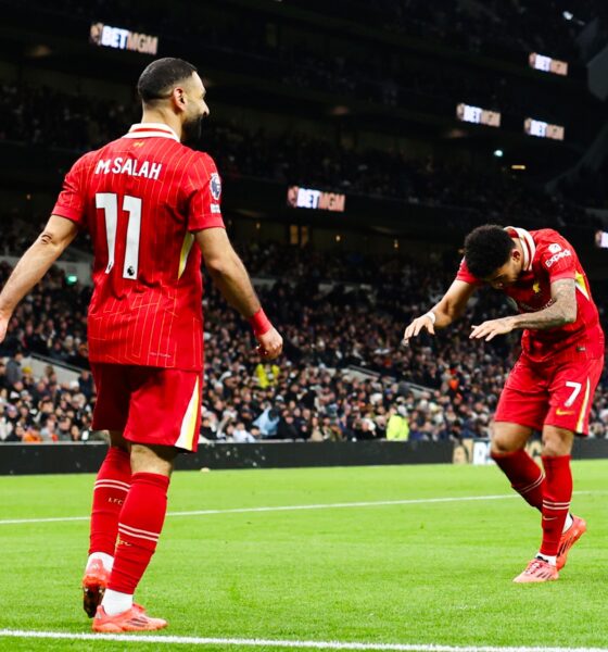 Goal Fest As Salah And Diaz Shines In Liverpool's Win Against Tottenham Hotspur