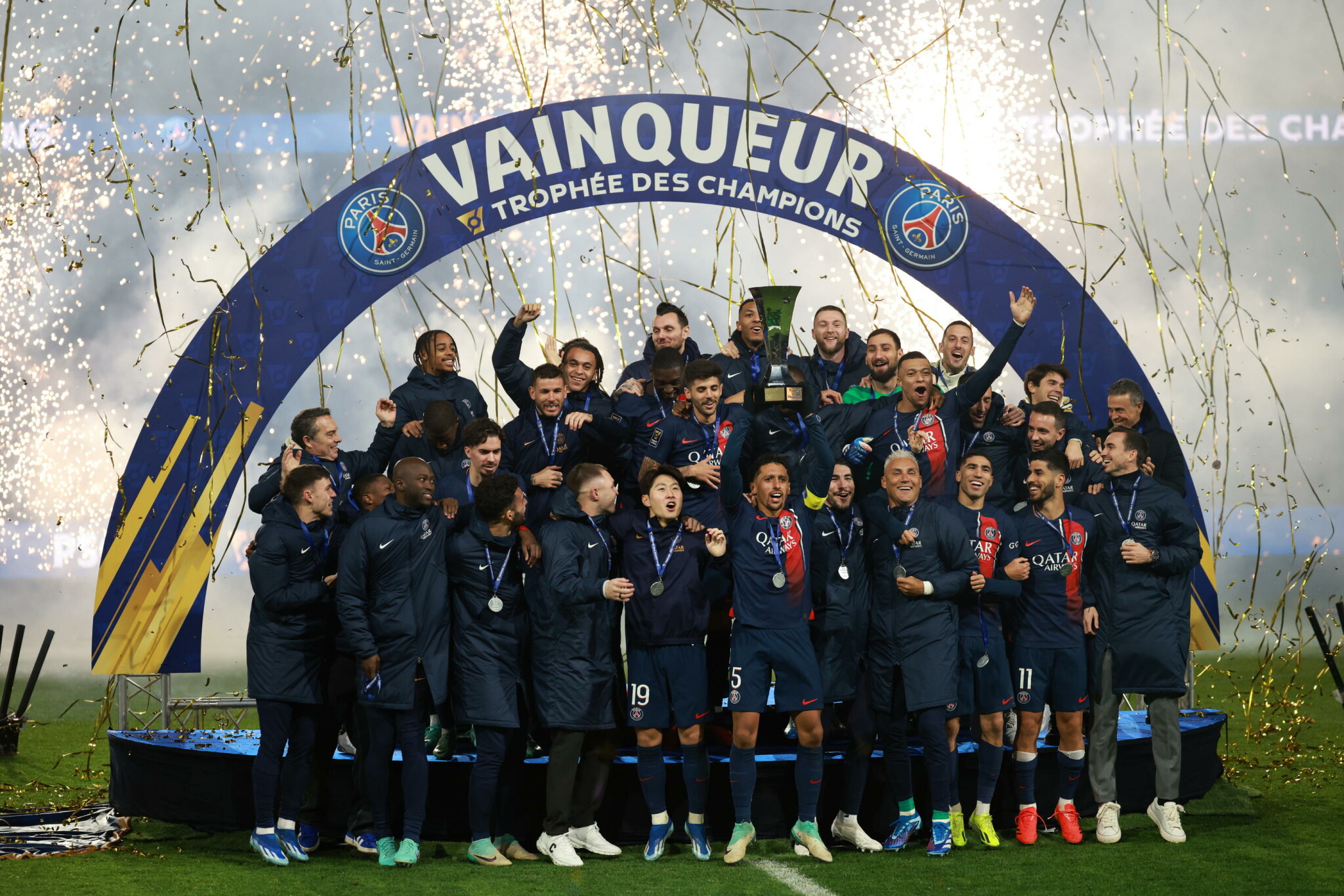 PSG And Monaco Face Off In The Trophée des Champions In Qatar