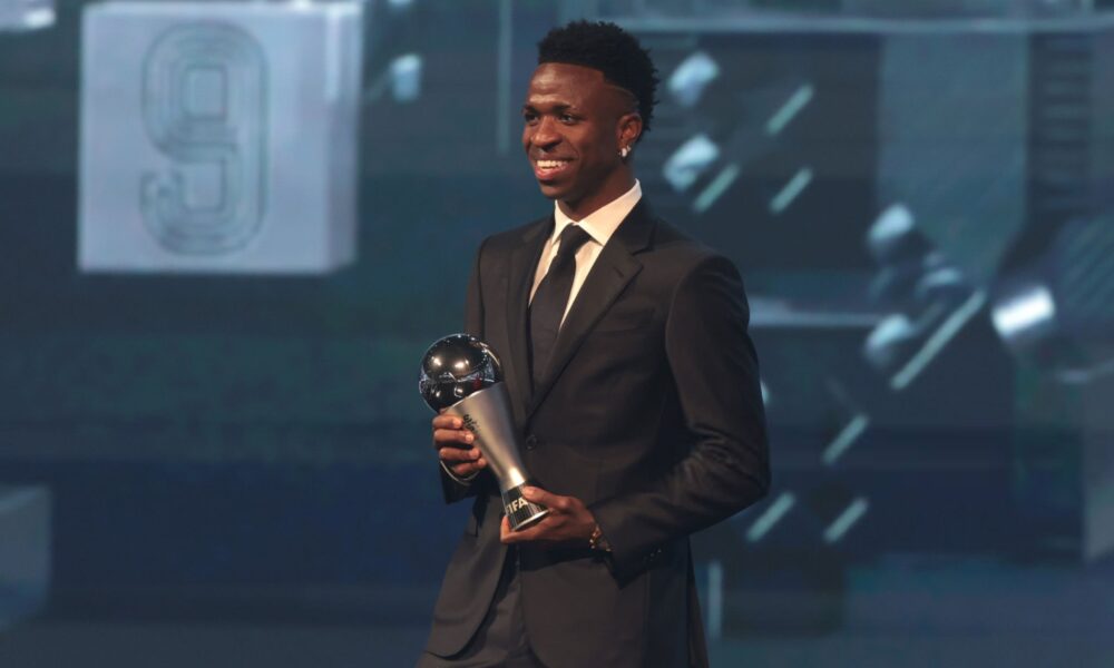 Vinicius Junior Wins 2024 Best FIFA Men's Player Award