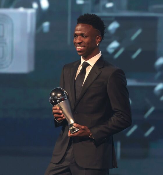 Vinicius Junior Wins 2024 Best FIFA Men's Player Award