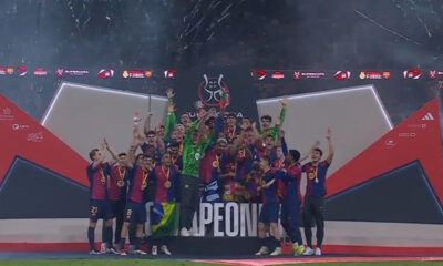 Barcelona Triumphs In Supercopa de España Against Real Madrid