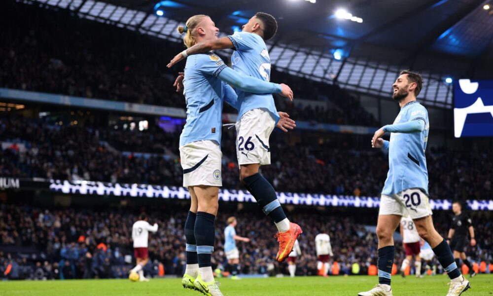 Haaland Strikes Twice As Man City Dominate West Ham For Consecutive Wins
