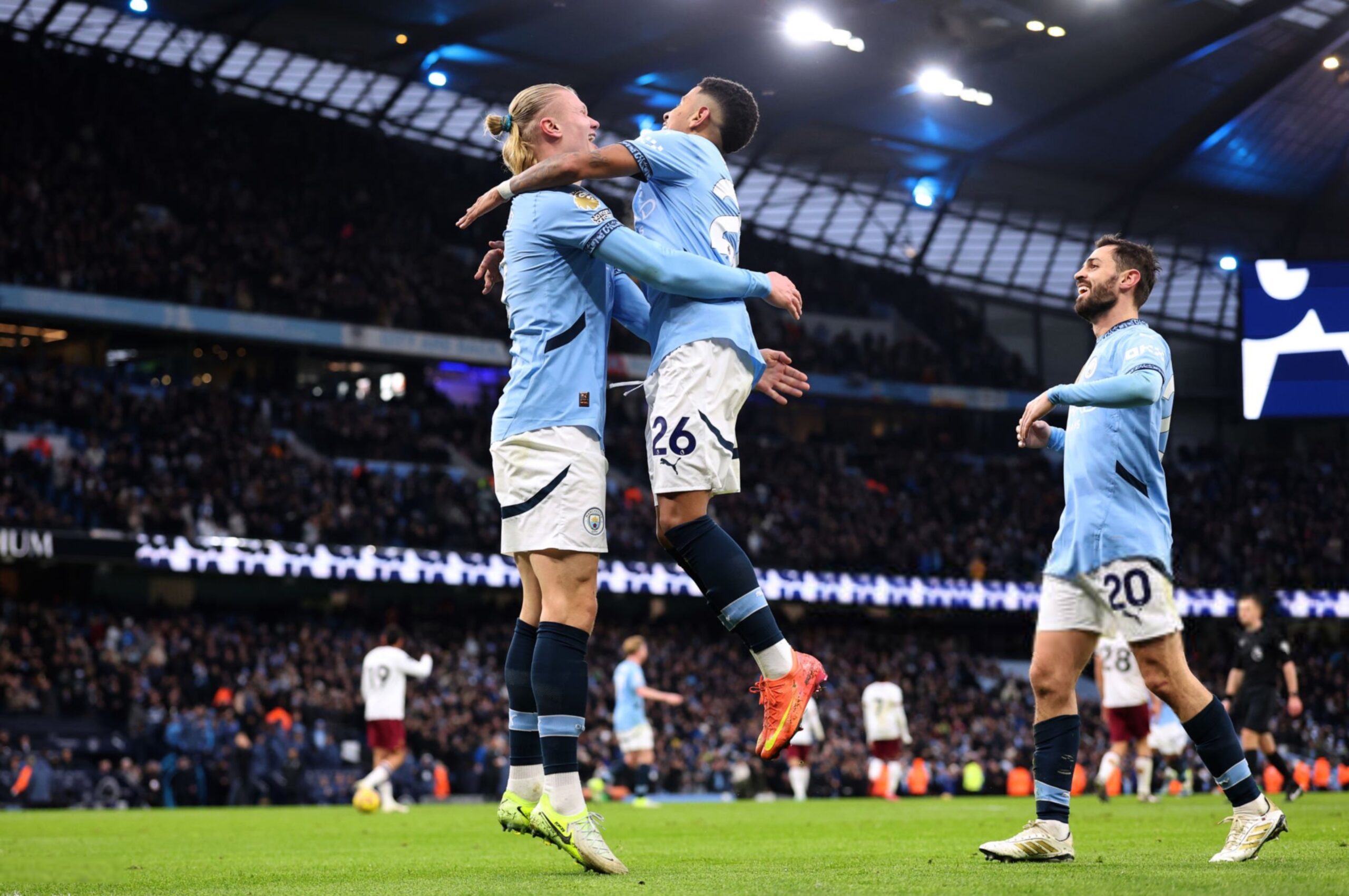 Haaland Strikes Twice As Man City Dominate West Ham For Consecutive Wins