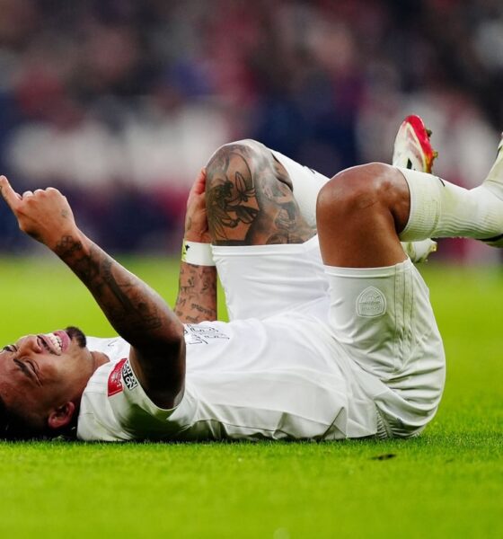 Arsenal Hit By Second Injury Blow As Gabriel Jesus Sidelined In FA Cup Loss
