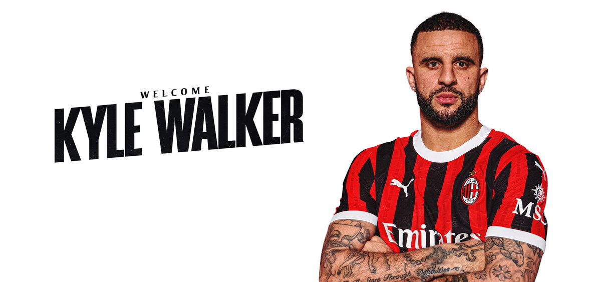 AC Milan Signs Kyle Walker From Manchester City