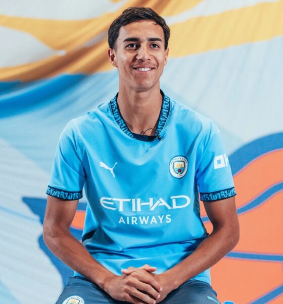 Manchester City Announces The Signing Of Vitor Reis From Palmeiras