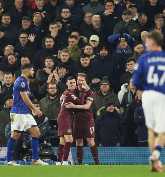 Manchester City Demolishes Ipswich Town At Portman Road